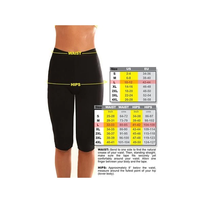 Női neoprén fitness nadrág L