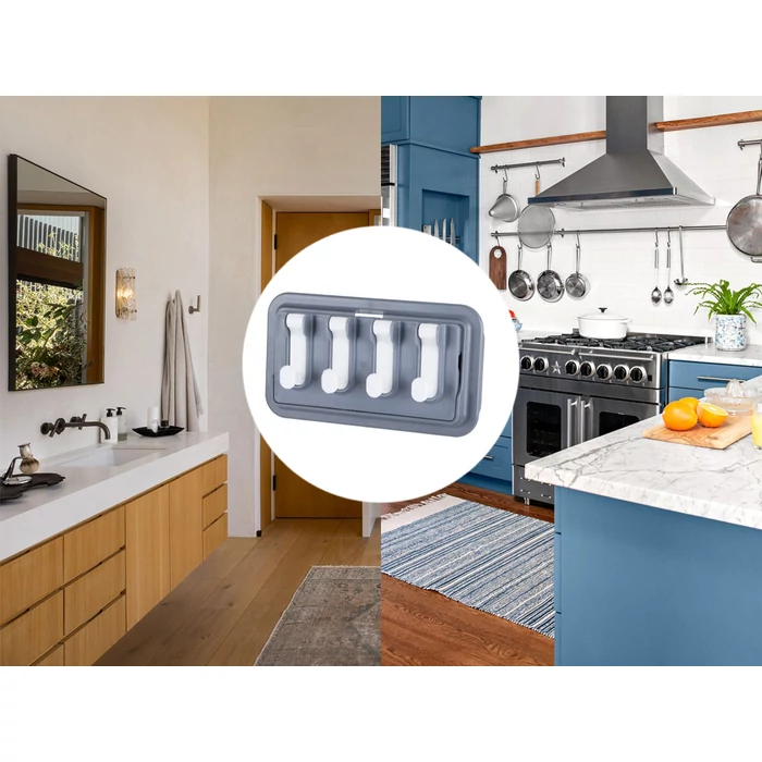 Konyhai fogastartó polc 