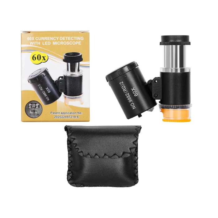 Zsebmikroszkóp UV LED