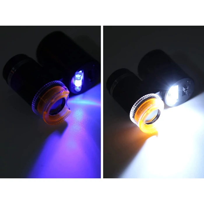 Zsebmikroszkóp UV LED