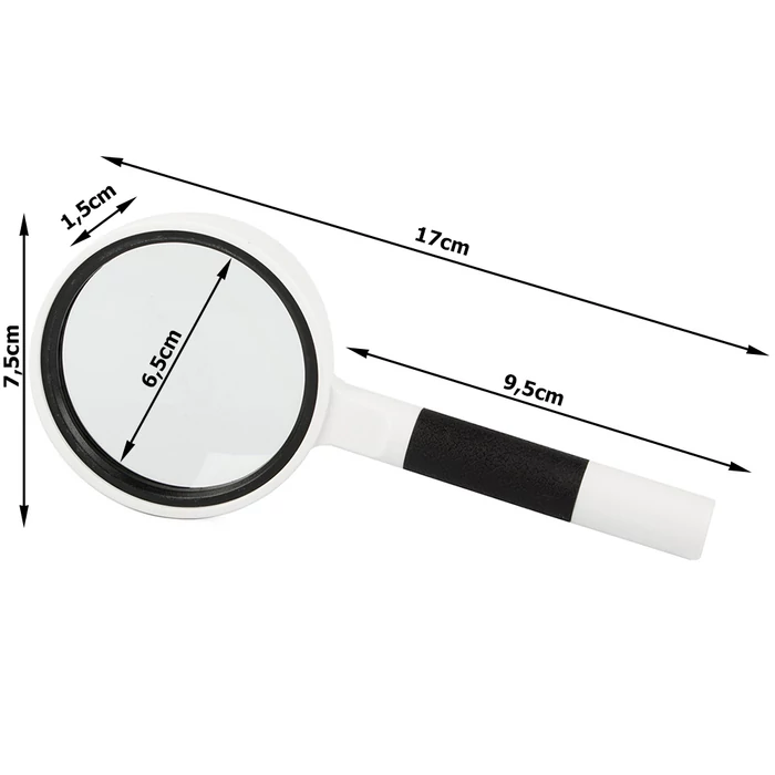 Klasszikus nagyító 65mm, 6x