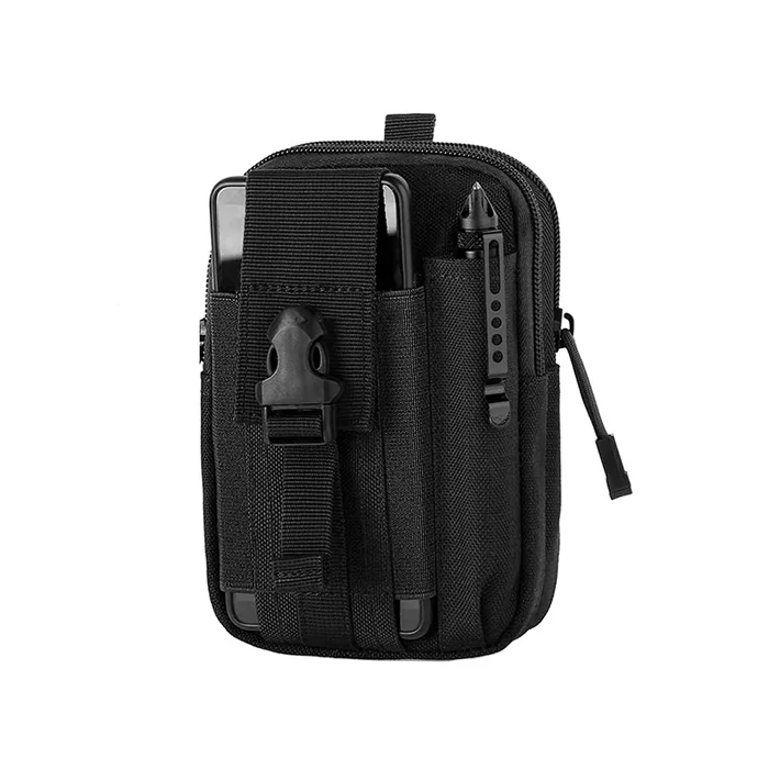 Katonai taktikai deréktáska, fekete