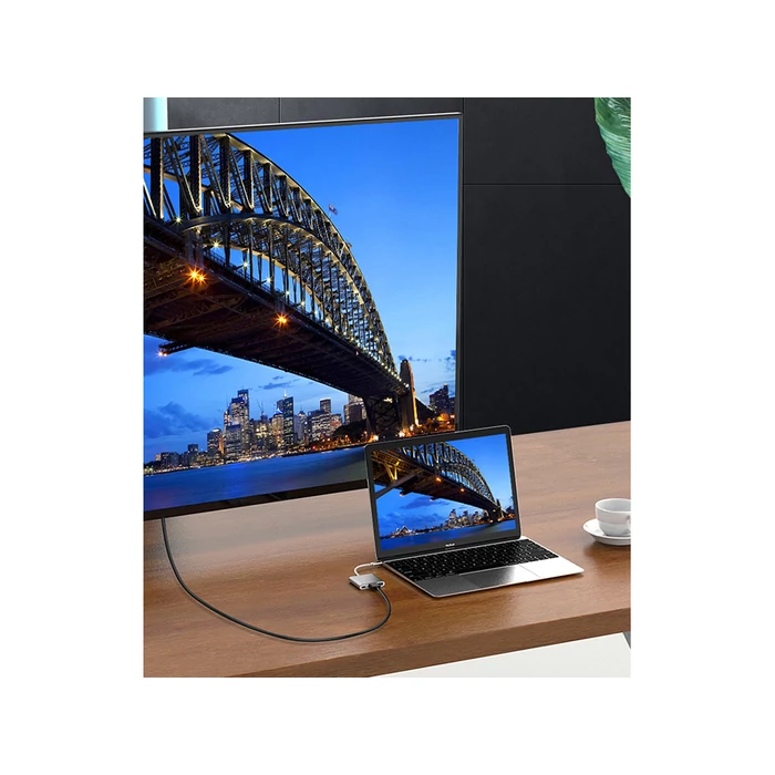 Adapter 3az1ben Type-C - Type-C, hdmi, USB