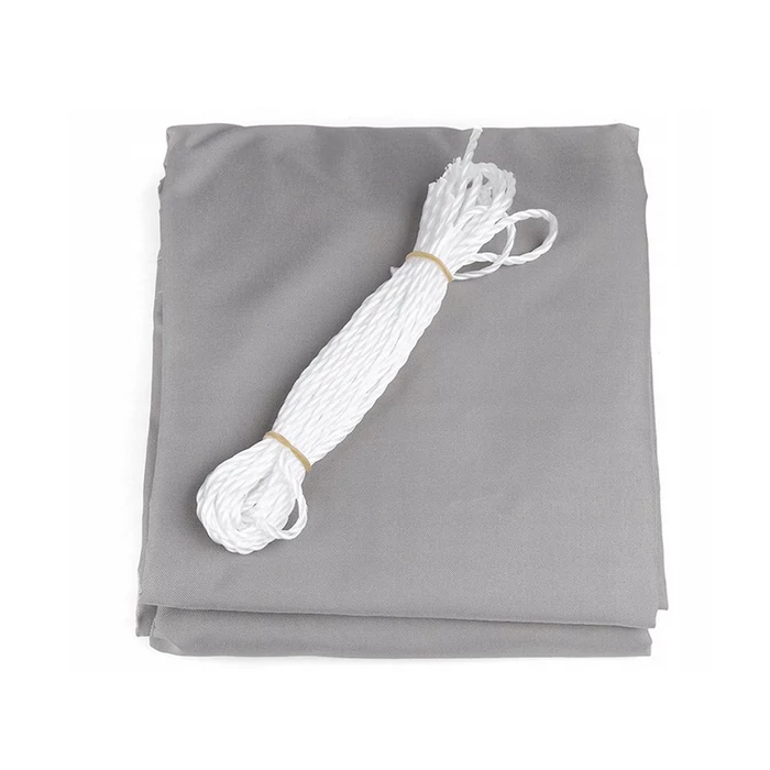 Vízálló kerti napvitorla szürke 3x4m