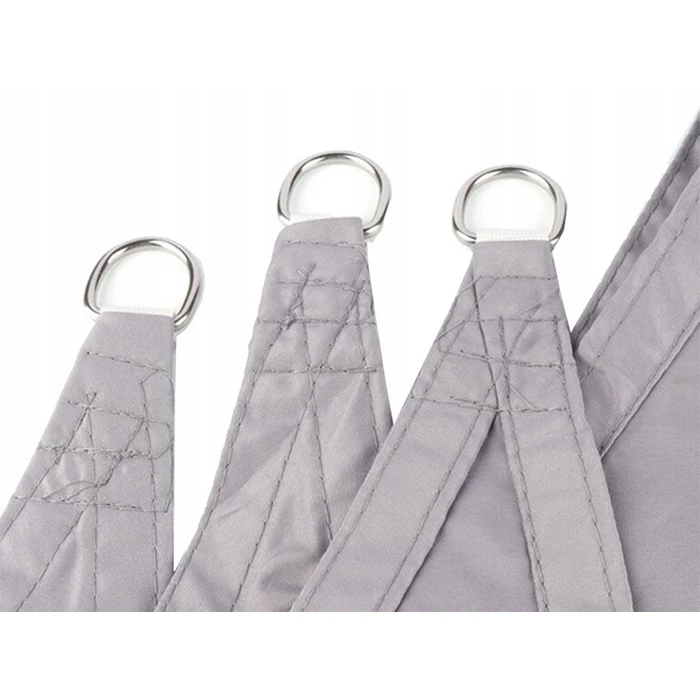 Vízálló kerti napvitorla szürke 3x4m