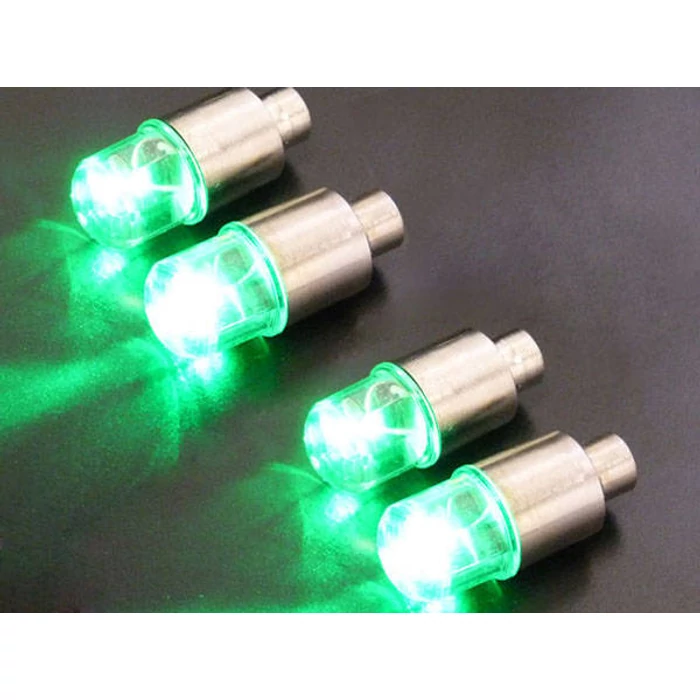 LED-es szelepsapkák kerékpárhoz 2 db