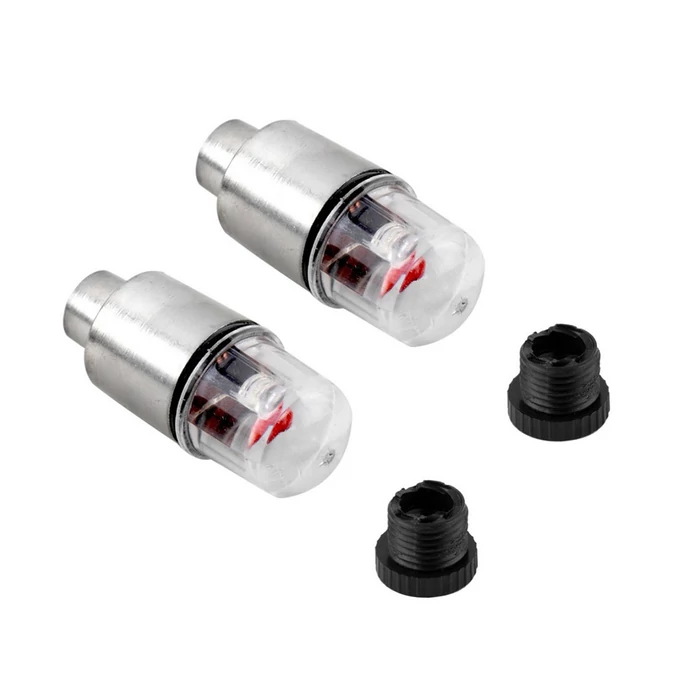LED-es szelepsapkák kerékpárhoz 2 db