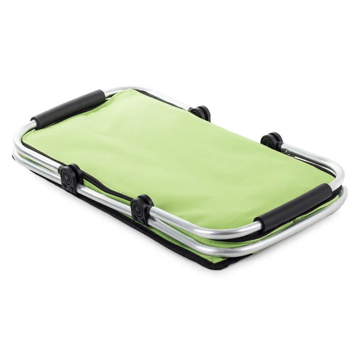 Termikus piknik vagy bevásárló kosár, zöld