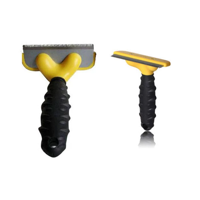 Szőreltávolító háziállat kefe, 10 cm