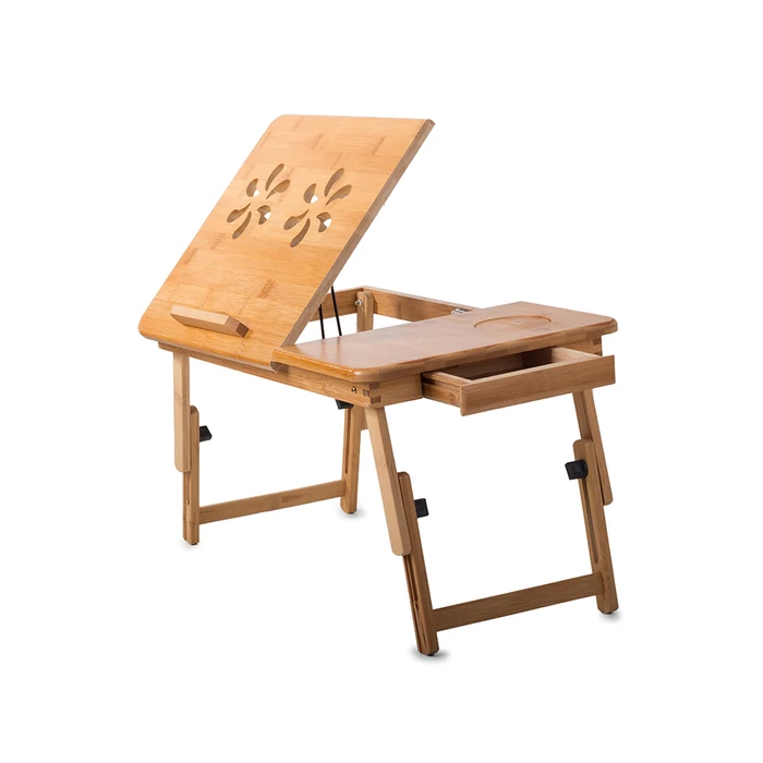 Bambusz laptop asztal