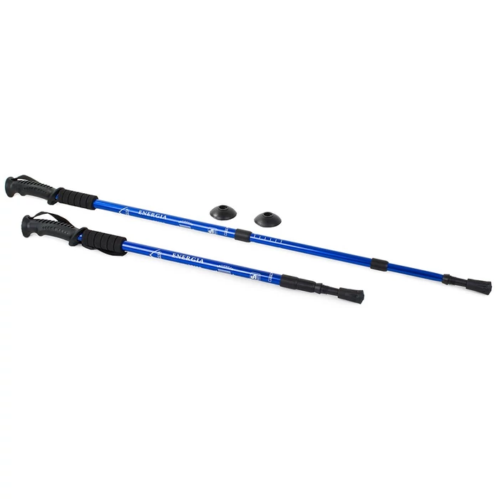 Nordic sétabot 1 darab (kék), iránytűvel