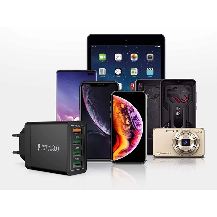 4xUSB gyorstöltő 3.0