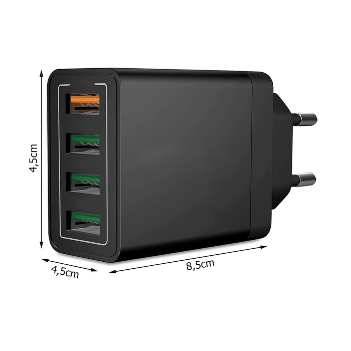 4xUSB gyorstöltő 3.0
