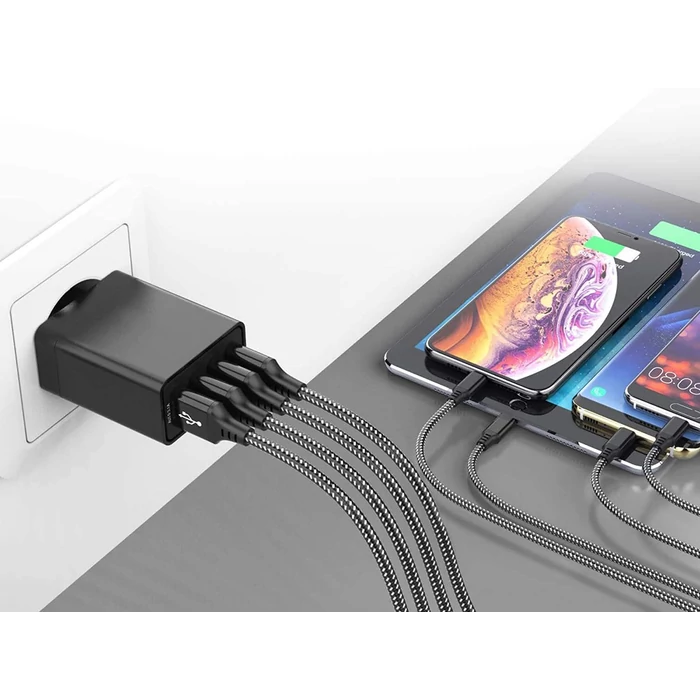 4xUSB gyorstöltő 3.0