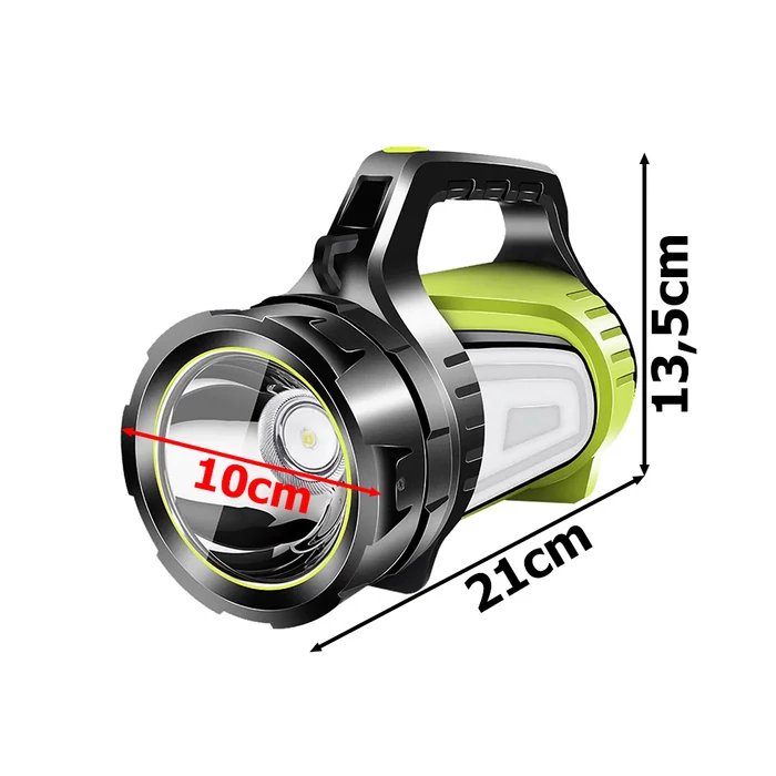 LED kézi keresőlámpa