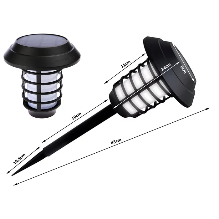 Kerti napelemes lámpa, RGB