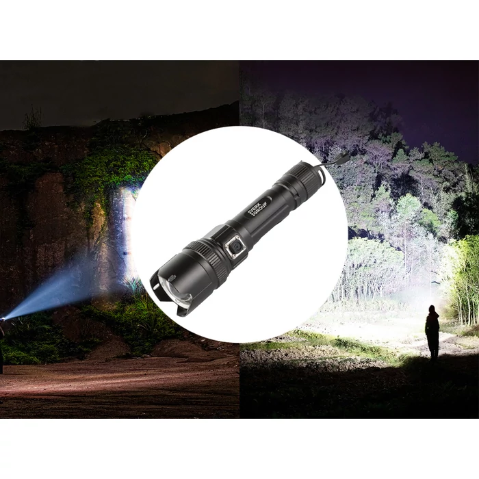 Bailong LED XHP99 zseblámpa
