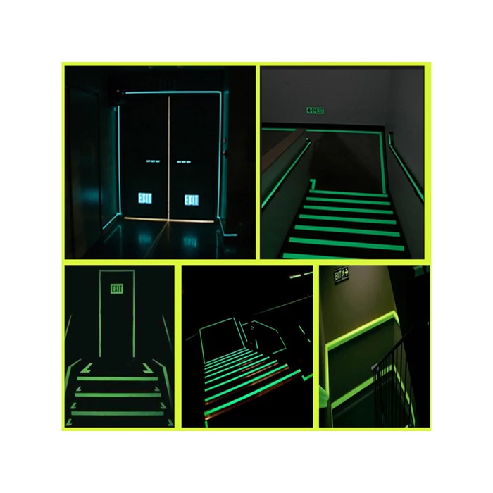 Sötétben világító fluoreszkáló szalag 5m