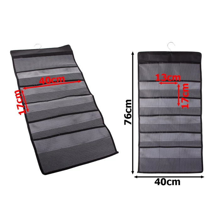 Függő fehérnemű tároló, 24 rekesz