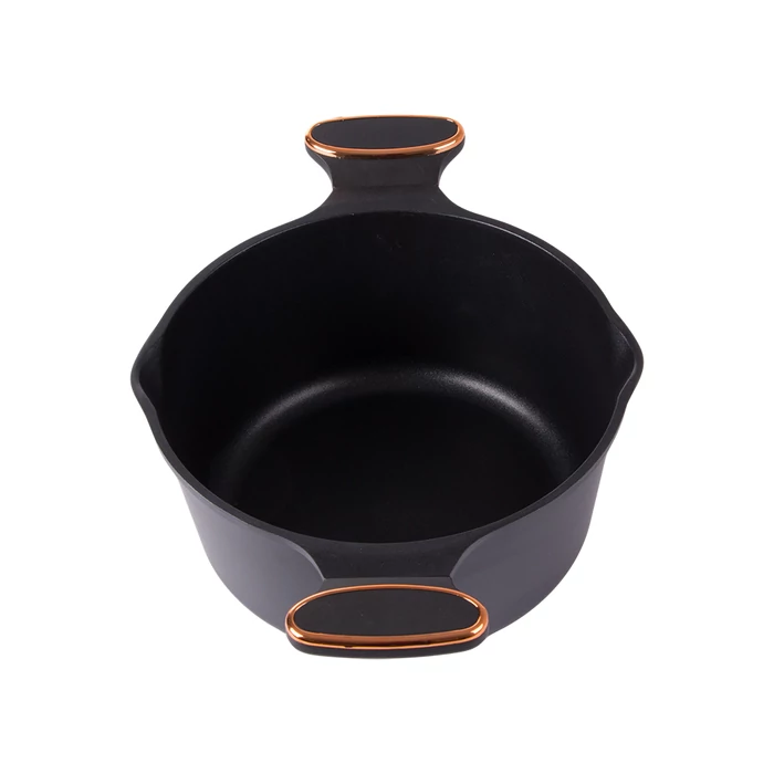 Mély fazék, tapadásmentes, indukciós, fedővel, 5L