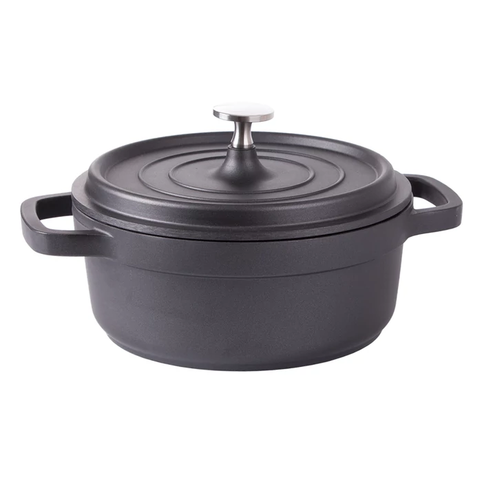 Fazék, tapadásmentes, indukciós, fedővel, 2L