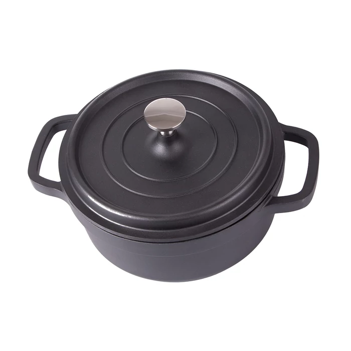 Fazék, tapadásmentes, indukciós, fedővel, 2L