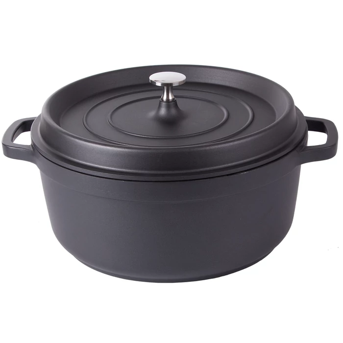 Fazék, tapadásmentes, indukciós, fedővel, 7L