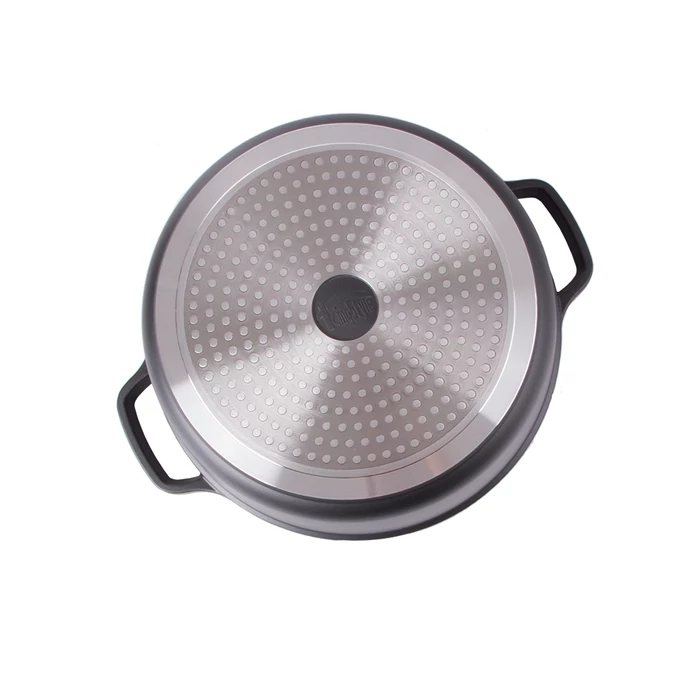 Fazék, tapadásmentes, indukciós, fedővel, 7L