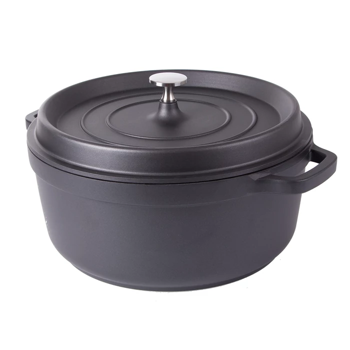 Fazék, tapadásmentes, indukciós, fedővel, 7L