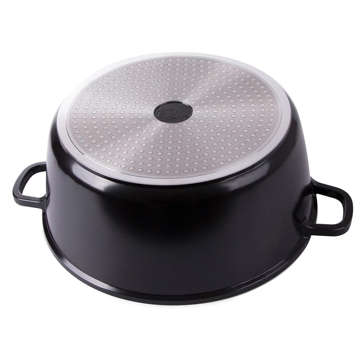 Edény, tapadásmentes, indukciós, aromatizáló fedővel, 8L