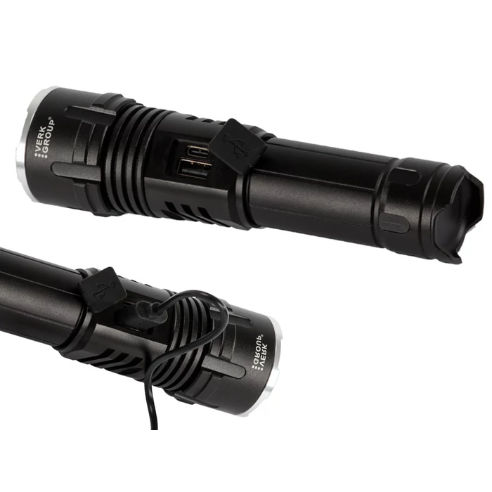 Bailong LED XHP160 zseblámpa