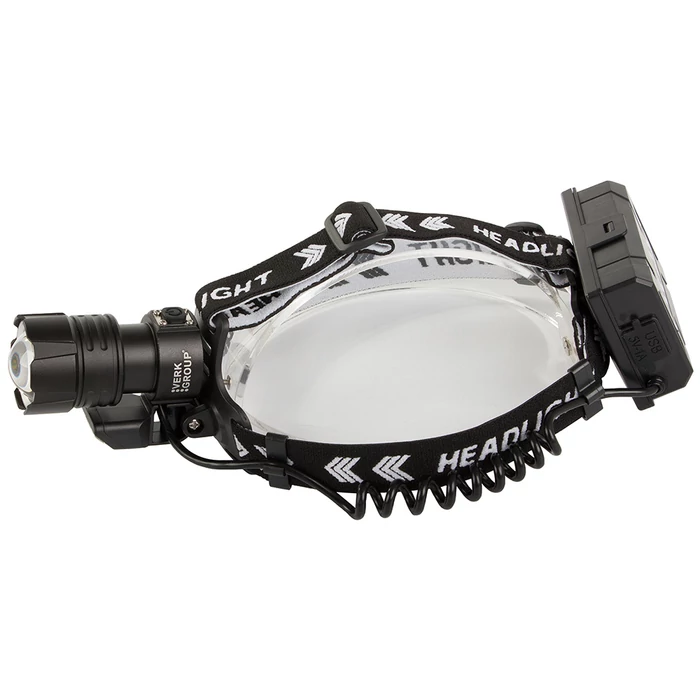 Bailong LED XHP360 fejlámpa