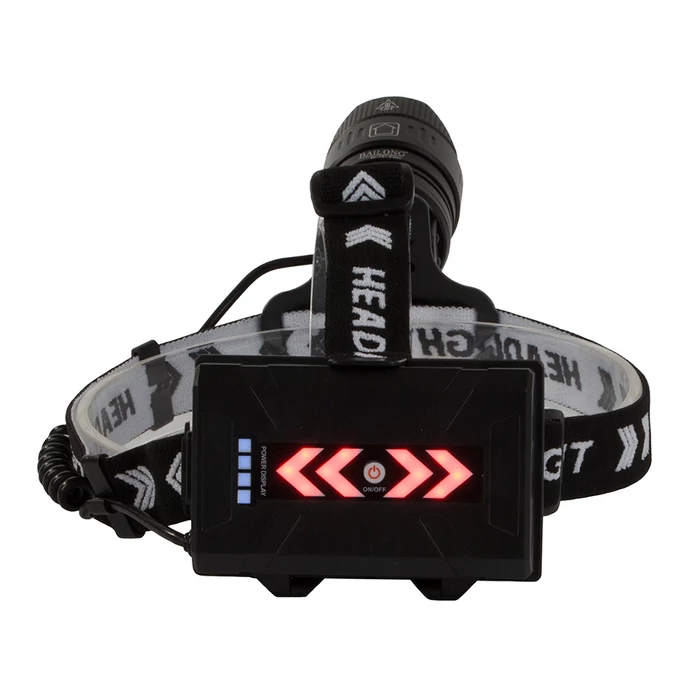 Bailong LED XHP360 fejlámpa