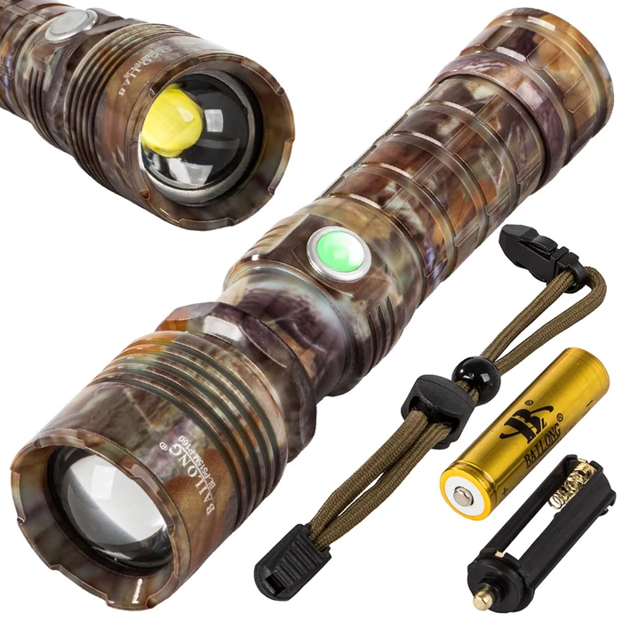 Bailong LED XHP160 zseblámpa