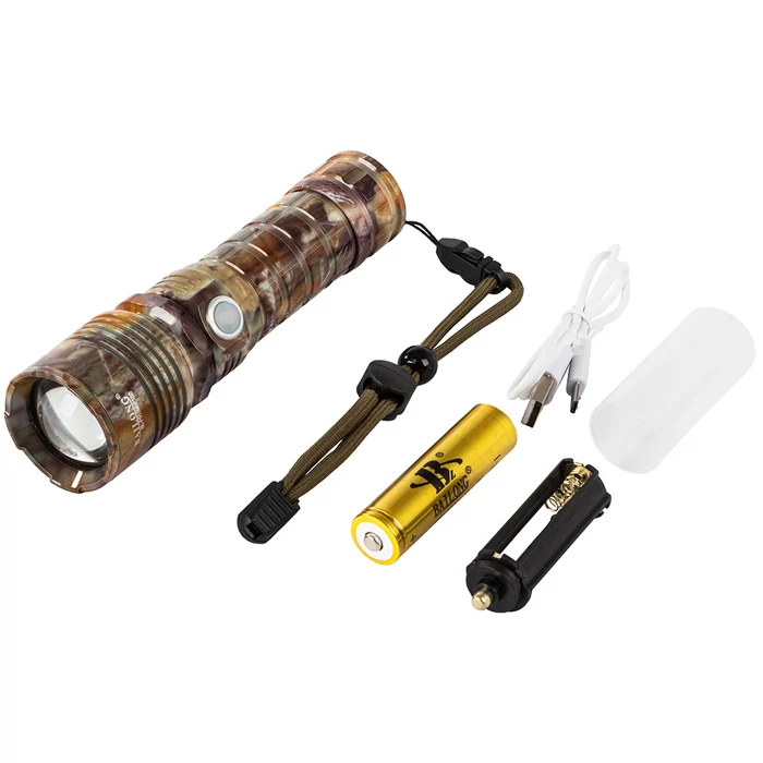 Bailong LED XHP160 zseblámpa