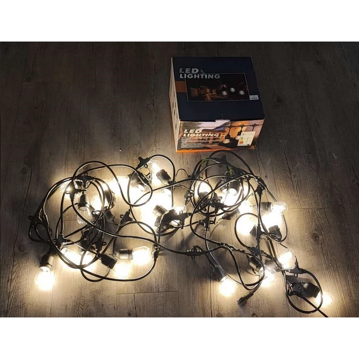 Kerti fényfüzér, 10 db LED