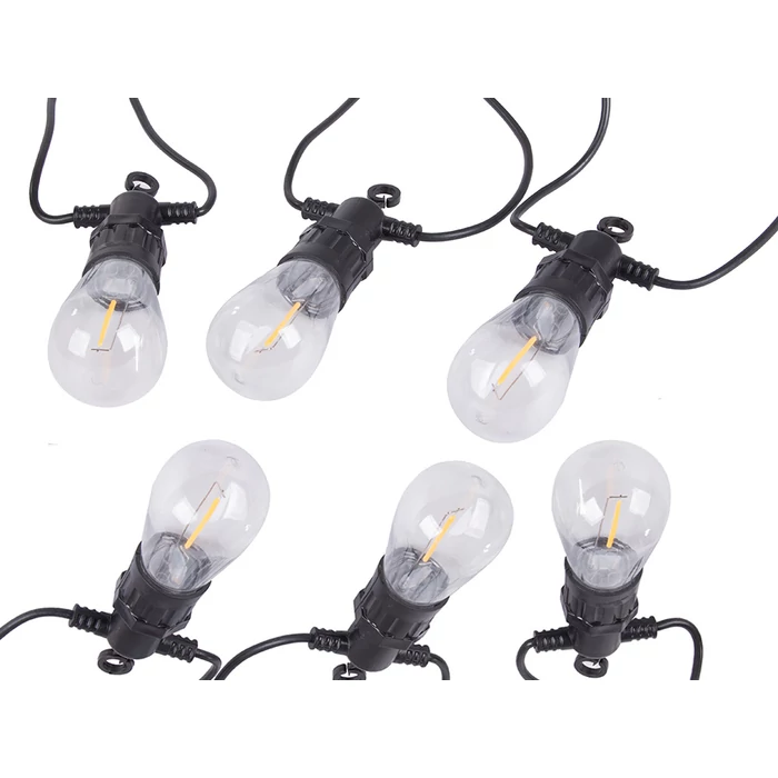 Kerti fényfüzér, 10 db LED