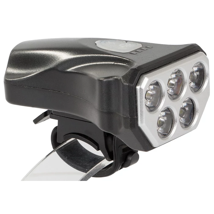 Kerékpár első lámpa 5 LED