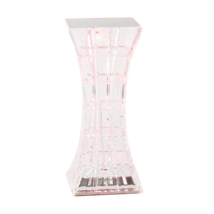 Kristály asztali lámpa LED RGB, távirányítóval