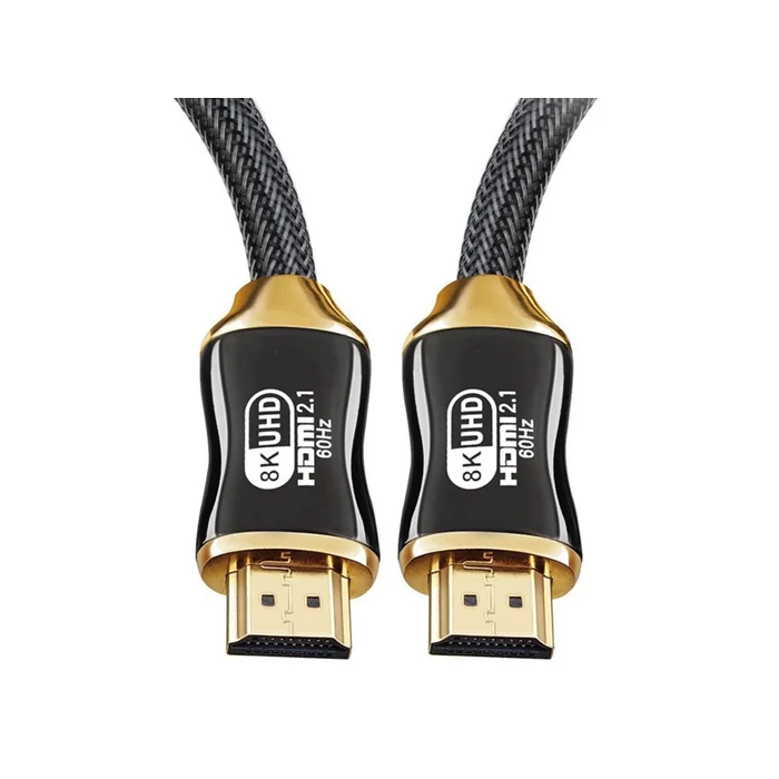Kábel hdmi 2.1, arany 3m