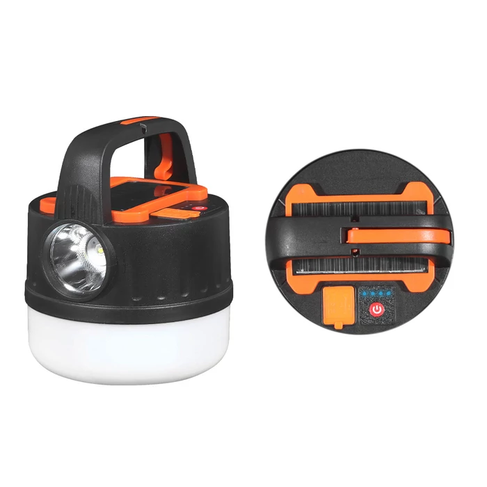 Kempinglámpa LED, távirányítóval