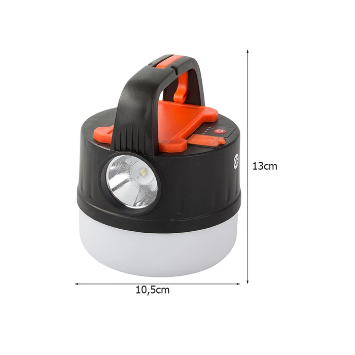 Kempinglámpa LED, távirányítóval