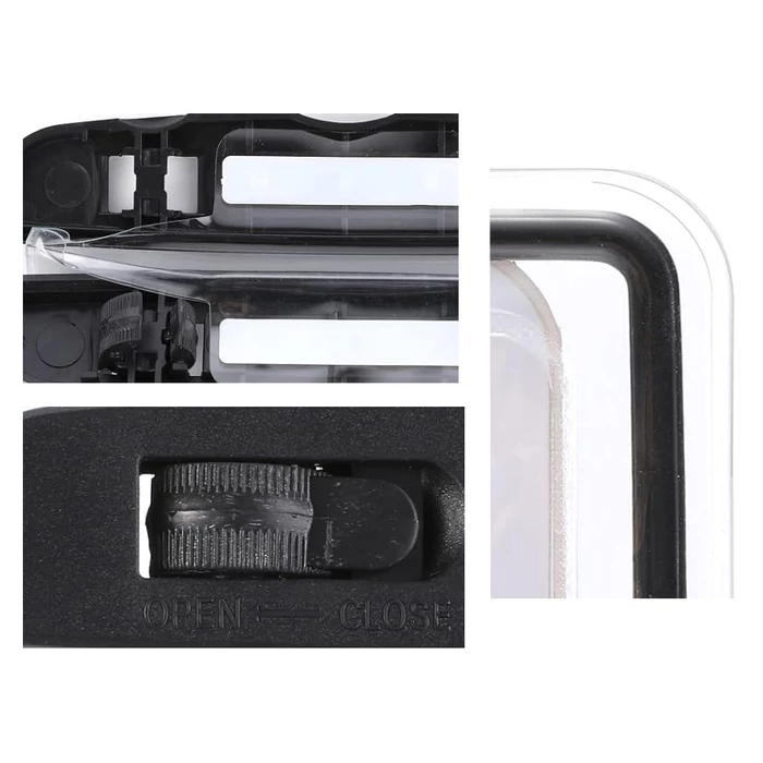 Vízálló telefontok, fekete