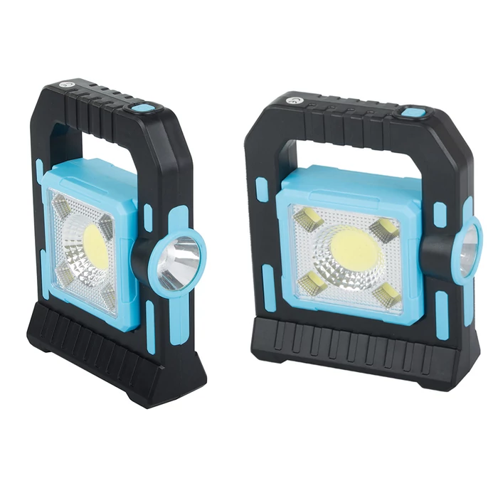 LED kempinglámpa, napelemes, kék