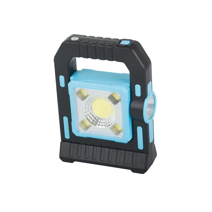 LED kempinglámpa, napelemes, kék