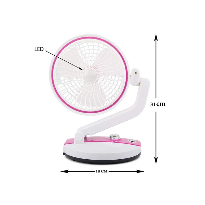 Vezeték nélküli ventilátor, rózsaszín
