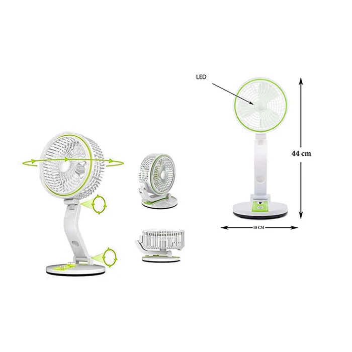 Vezeték nélküli ventilátor, zöld