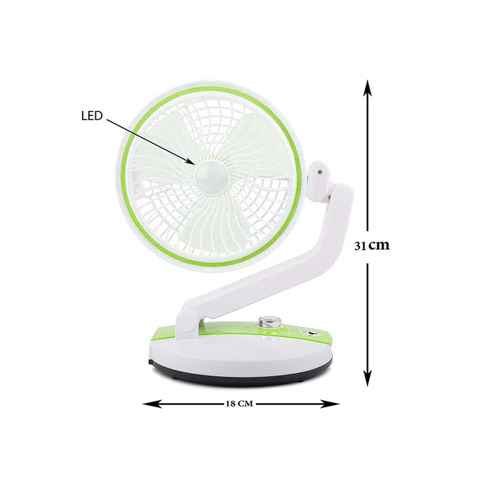 Vezeték nélküli ventilátor, zöld