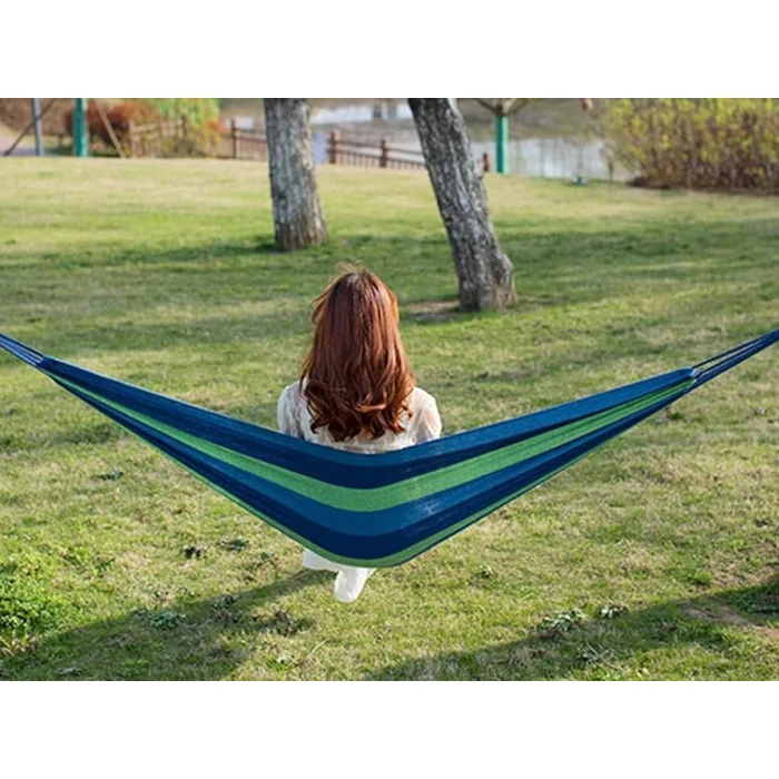Dupla függőágy párnával, XXL, 200kg-ig, 300x160cm