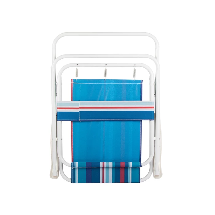 Összecsukható kemping szék, csíkos